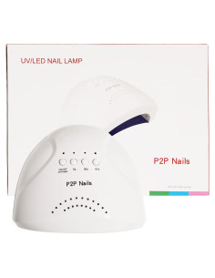 Lámpara de Uñas UV/LED P2P Nails 48W con Sensor Inteligente