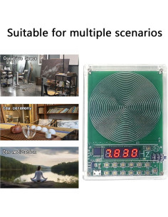 Generador de Frecuencia 7.83Hz VLSQHNCF Ajustable 0.1-100000Hz 2