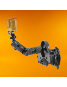 Soporte Doble Ventosa iBOLT para Cámara de Acción 15.24 cm 2