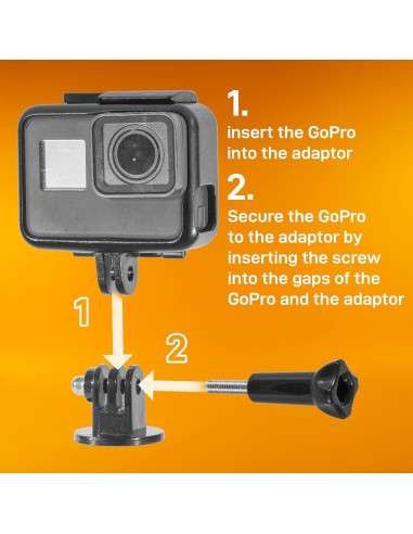 Soporte Doble Ventosa iBOLT para Cámara de Acción 15.24 cm