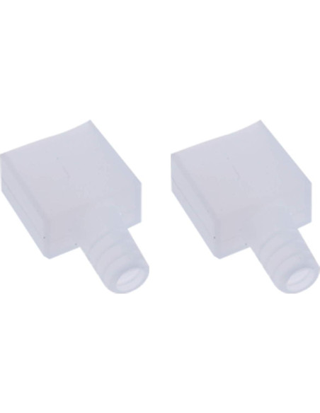 Kit de 20 tapas de cable y finales Shine Decor para luces LED 6x12mm