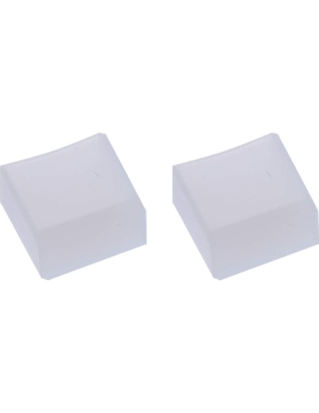 Kit de 20 tapas de cable y finales Shine Decor para luces LED 6x12mm