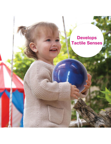 Bola Sensorial Cambiante de Color Edushape 10 cm para Bebés