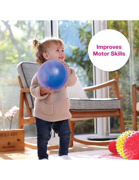 Bola Sensorial Cambiante de Color Edushape 10 cm para Bebés