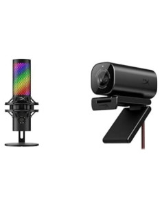 Micrófono USB HyperX QuadCast 2 S RGB 4K 30fps PC Mac