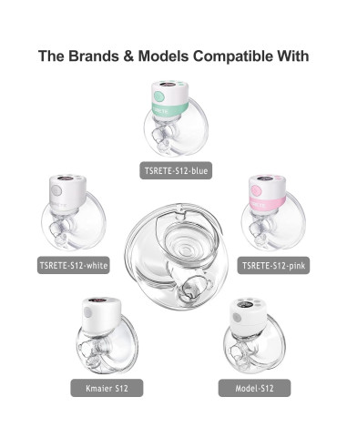 Piezas de Repuesto Extractor de Leche Gowing 24mm 7 Piezas