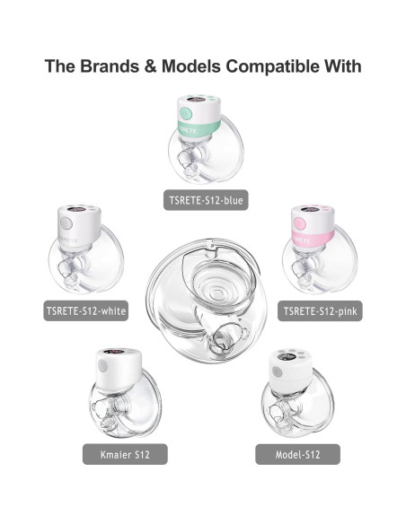 Piezas de Repuesto Extractor de Leche Gowing 24mm 7 Piezas