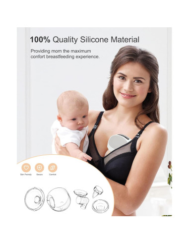 Piezas de Repuesto Extractor de Leche Gowing 24mm 7 Piezas