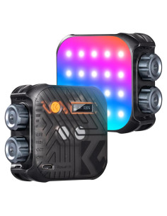 Luz de Video RGB K&F Concept Portátil 2500K-9900K CRI 96+