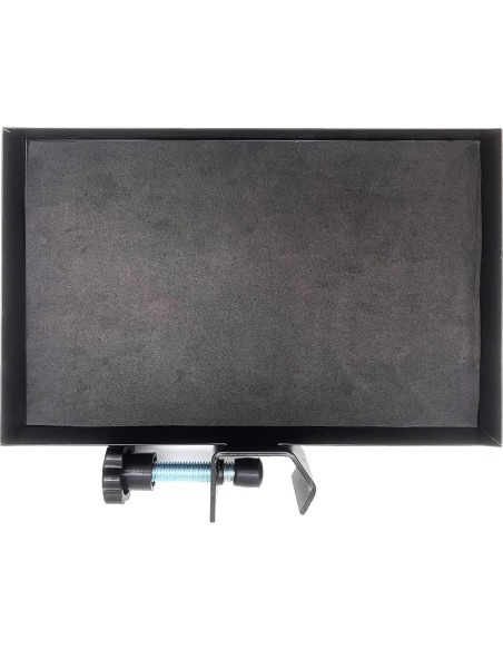Bandeja de Soporte de Micrófono Jiayouy 25x15cm Hierro Negro Bandeja de Soporte de Micrófono Jiayouy 25x15cm Hierro Negro