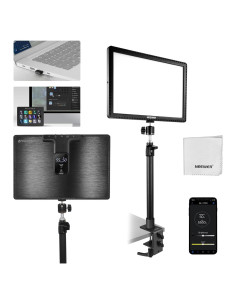 Luz Clave LED NEEWER GL1 PRO para Streaming, CRI97+, Control APP