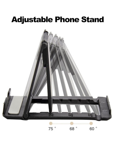 Combo de Juego Móvil 4 en 1 VQP: Teclado, Ratón, Soporte