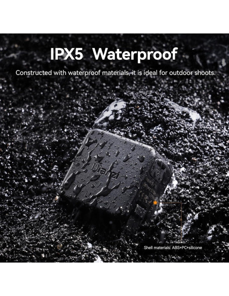 Luz de Vlogging LED ULANZI LM18 y LE20 RGB 20W Impermeable