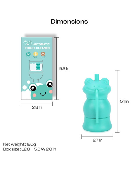 Limpiador de Inodoro Automático PurityNest - 6 Tabletas