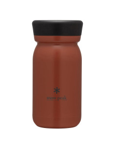 Botella de Leche 350ml Snow Peak Acero Inoxidable Roja