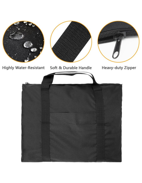 Plancha de Acero MixRBBQ 35.56 cm con Bolsa para Camping