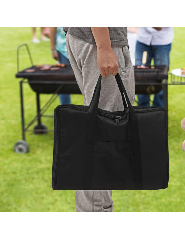 Plancha de Acero MixRBBQ 35.56 cm con Bolsa para Camping