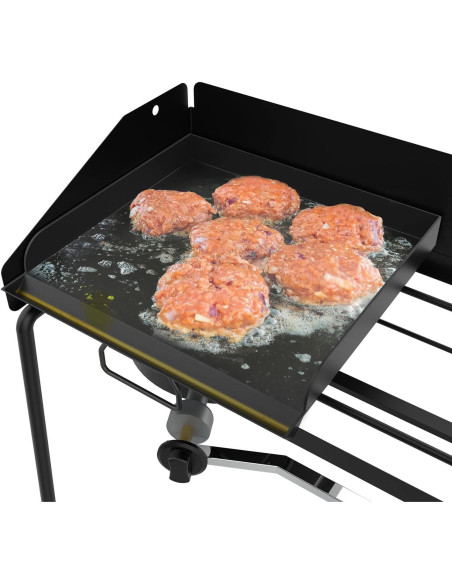 Plancha de Acero MixRBBQ 35.56 cm con Bolsa para Camping