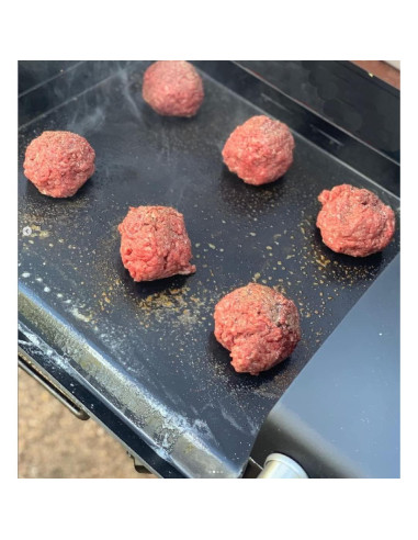 Plancha de Acero MixRBBQ 35.56 cm con Bolsa para Camping