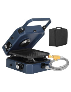 Estufa de Camping de Propano Pontuss 2 Quemadores 16000 BTU