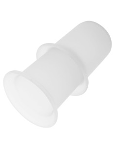 LIFKOME Soporte de Cepillo de Inodoro de Vidrio Mate 2 Pcs