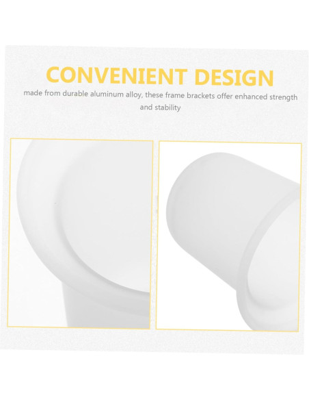 LIFKOME Soporte de Cepillo de Inodoro de Vidrio Mate 2 Pcs