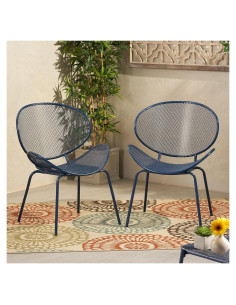 Silla Curvilínea para Exterior - Conjunto de Sillas