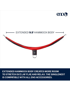 Paquete Hamaca ENO SingleNest + Sistema Suspensión Atlas 2