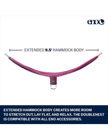Paquete Hamaca ENO SingleNest + Sistema Suspensión Atlas