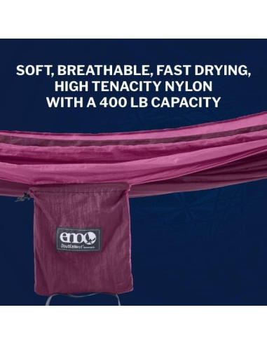 Paquete Hamaca ENO SingleNest + Sistema Suspensión Atlas