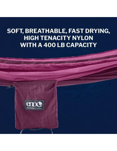 Paquete Hamaca ENO SingleNest + Sistema Suspensión Atlas