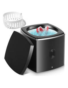 Limpiador Dental Ultrasónico FAHKNS 200ml Negro - Limpieza Eficaz