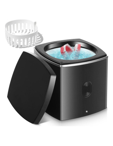 Limpiador Dental Ultrasónico FAHKNS 200ml Negro - Limpieza Eficaz