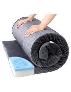 Colchón de Camping BALAPET Espuma Memoria 182.88x60.96 cm