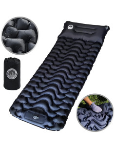 Colchoneta Inflable Easgo Adventures para Camping y Senderismo 2