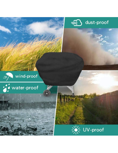 Cubierta Impermeable para Parrilla Coleman Stanbroil 76.2-152.4 cm