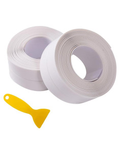 Cinta de Sellado Adhesiva PVC APOFUN para Baño y Cocina 7cm
