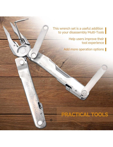 Juego de llaves multiusos Numano 8 piezas para Leatherman