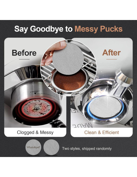 Portafiltro Sin Fondo 54mm WhaleSiper para Breville