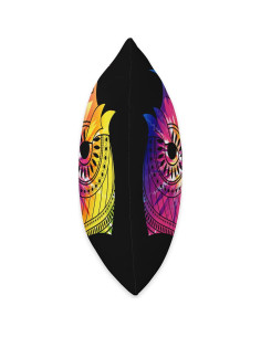 Almohada Cuadrada de Lanza Multicolor Búho 40x40 cm 2