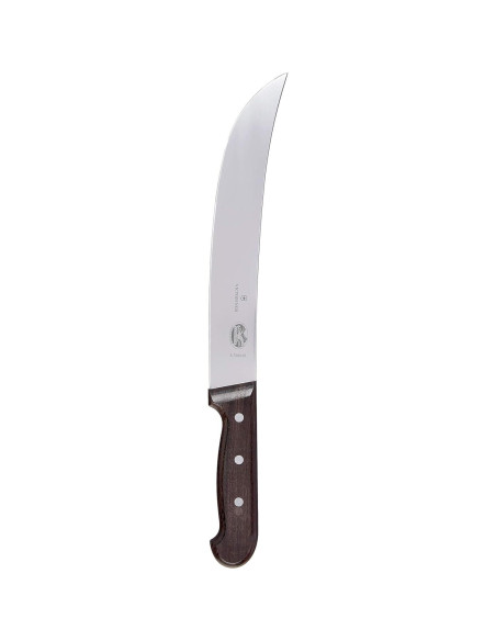 Cuchillo Cimeter Curvado Victorinox 25.4 cm Mango Madera