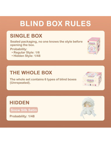 Caja Sorpresa de Peluche Antu Cute Petite 1PC Coleccionable