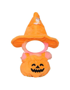 Disfraz de Halloween para Muñeca Labubu 17cm - Calabaza Naranja