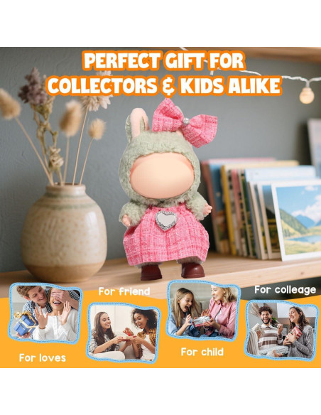 Conjunto de Ropa Chic AICase para Muñecas 17cm Rosa 2 Piezas Conjunto de Ropa Chic AICase para Muñecas 17cm Rosa 2 Piezas