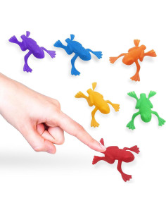 Juguetes de Rana Saltarina ArtCreativity - 144 Piezas 5 cm 2