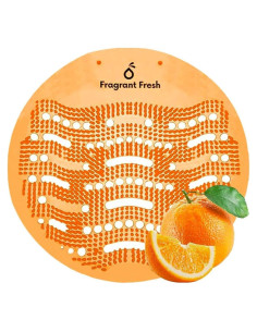 Desodorante de Pantalla de Urinal Fragrant Fresh 30 Unidades Naranja