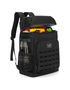 Mochila Enfriadora Impermeable YOUNGOA Grande 22.7L Negra