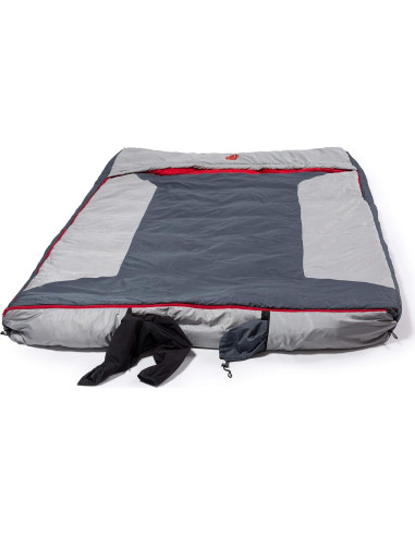 Saco de dormir rectangular OmniCore Designs Multi Down 10F/30F