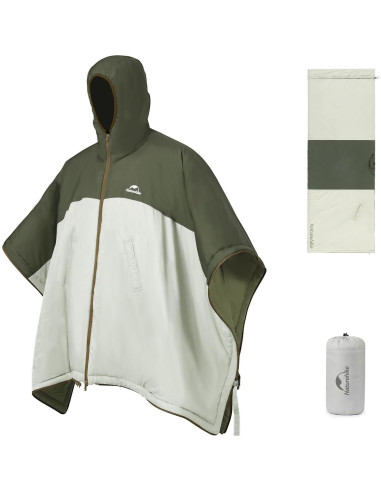 Poncho con Capucha Naturehike para Dormir y Camping 190x72cm