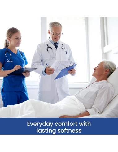 Manta de Baño Linteum Textile 178x229 cm Algodón Blanco